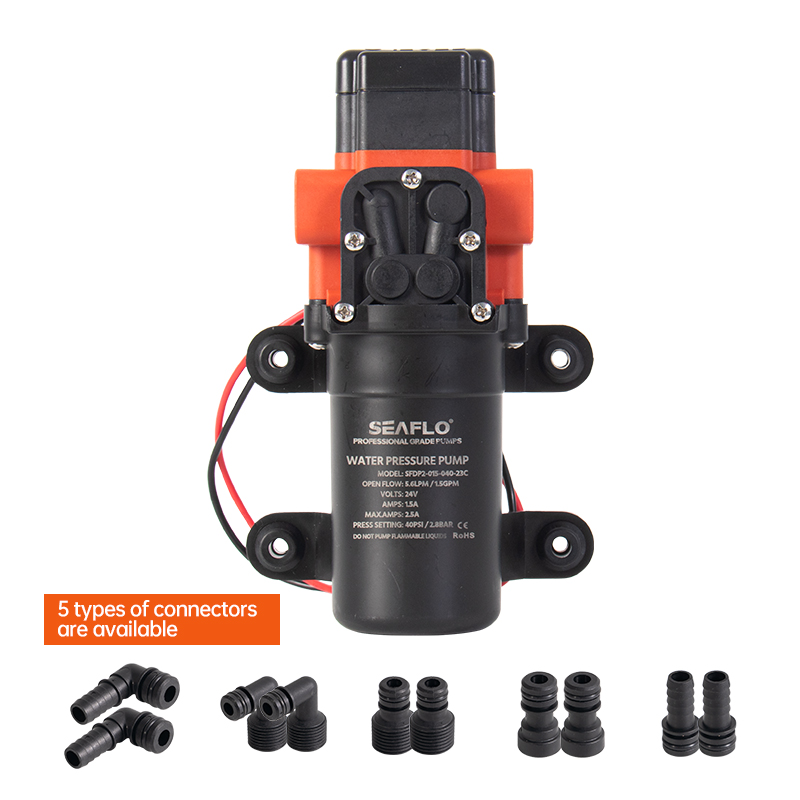 SEAFLO 12V Marine Water Pump D - огляд і ціна Mini Peristaltic Pump 12V