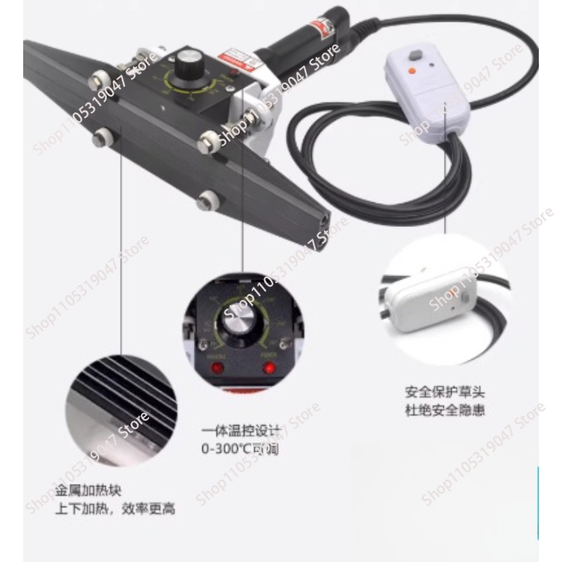 220V Hand Impulse Sealer Handh - огляд і ціна Plastic Bag Impulse Heat Sealer
