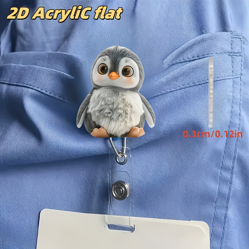 1PC Cute Cat Retractable Badge - огляд і ціна Medical Supplies