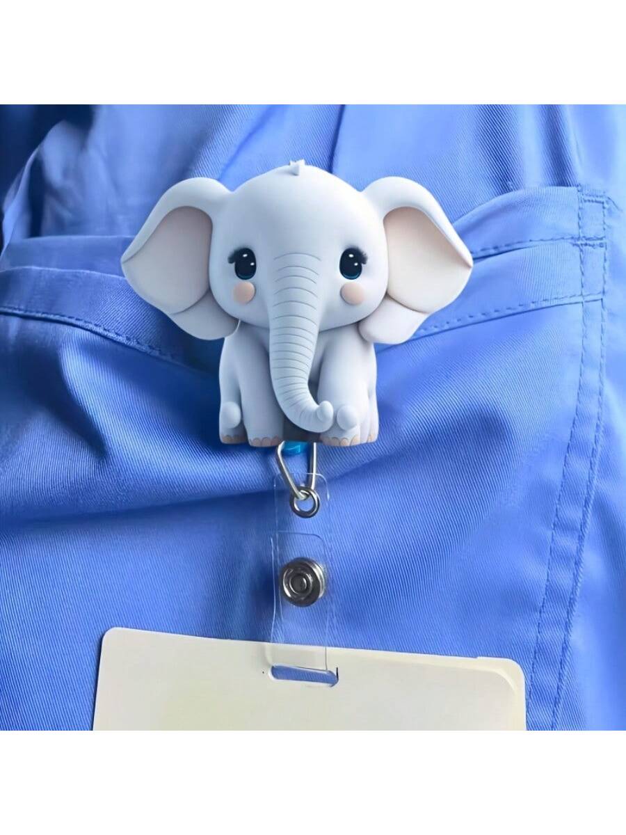 1PC Cute Cat Retractable Badge - огляд і ціна Medical Supplies