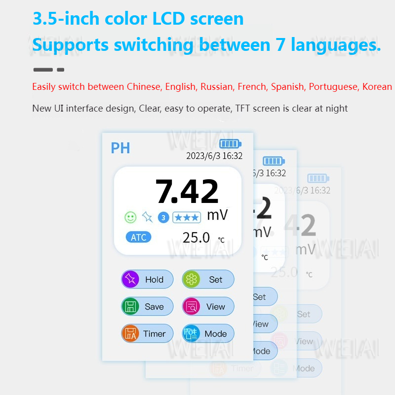 IKEME Digital PH Meter High Ac - огляд і ціна Ph Meter Digital Water Tester