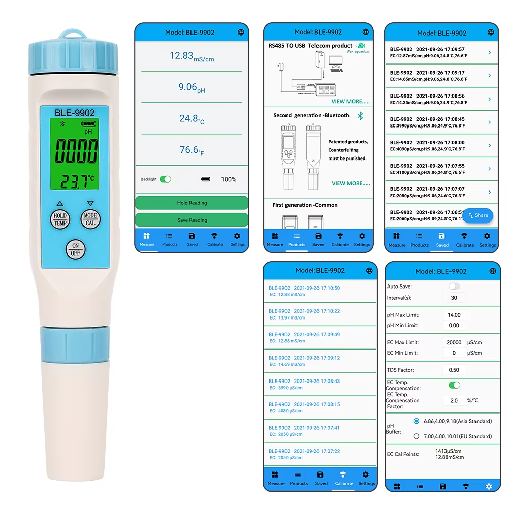 3-in-1 pH/EC/Temp Water Tester - огляд і ціна Ph Meter Digital Water Tester