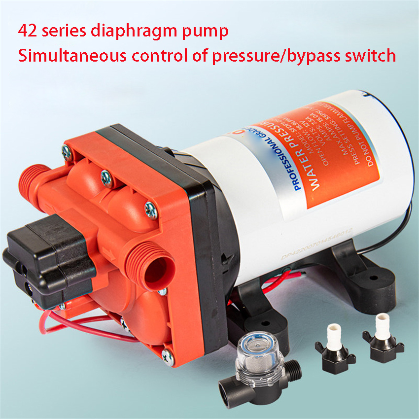 42 Series RV Water Pump Self E - огляд і ціна Mini Peristaltic Pump 12V