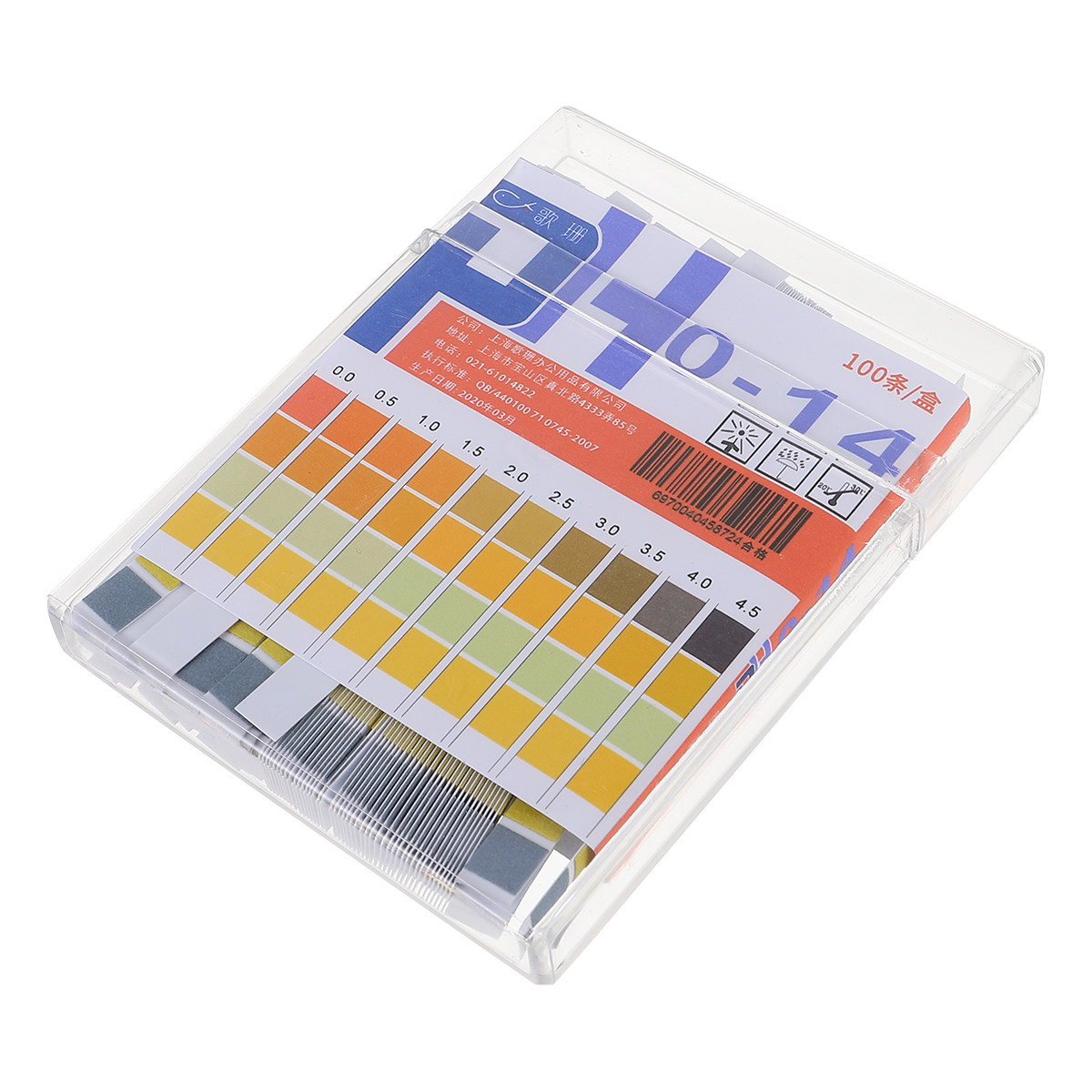 100pcs Ph Test Paper Waterproo - огляд і ціна Test Instruments