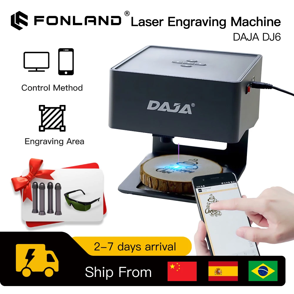 DAJA Laser Engraver CNC DIY DJ - огляд і ціна Fiber Laser Marking Machine 30W