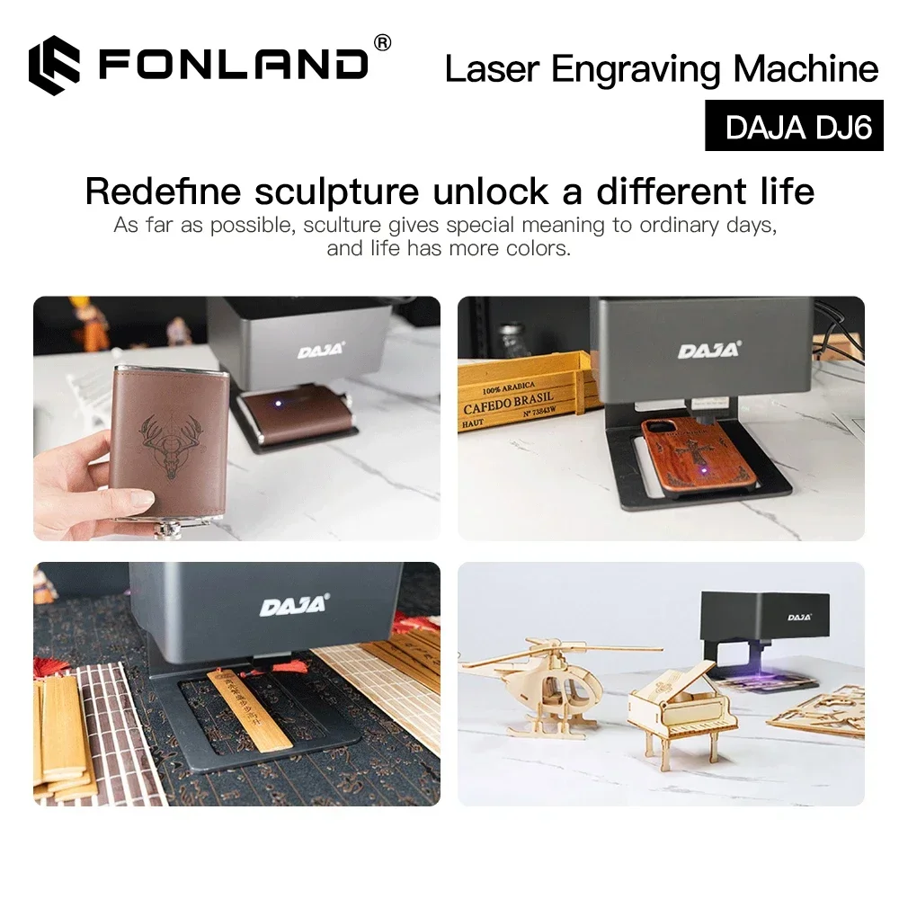DAJA Laser Engraver CNC DIY DJ - огляд і ціна Fiber Laser Marking Machine 30W