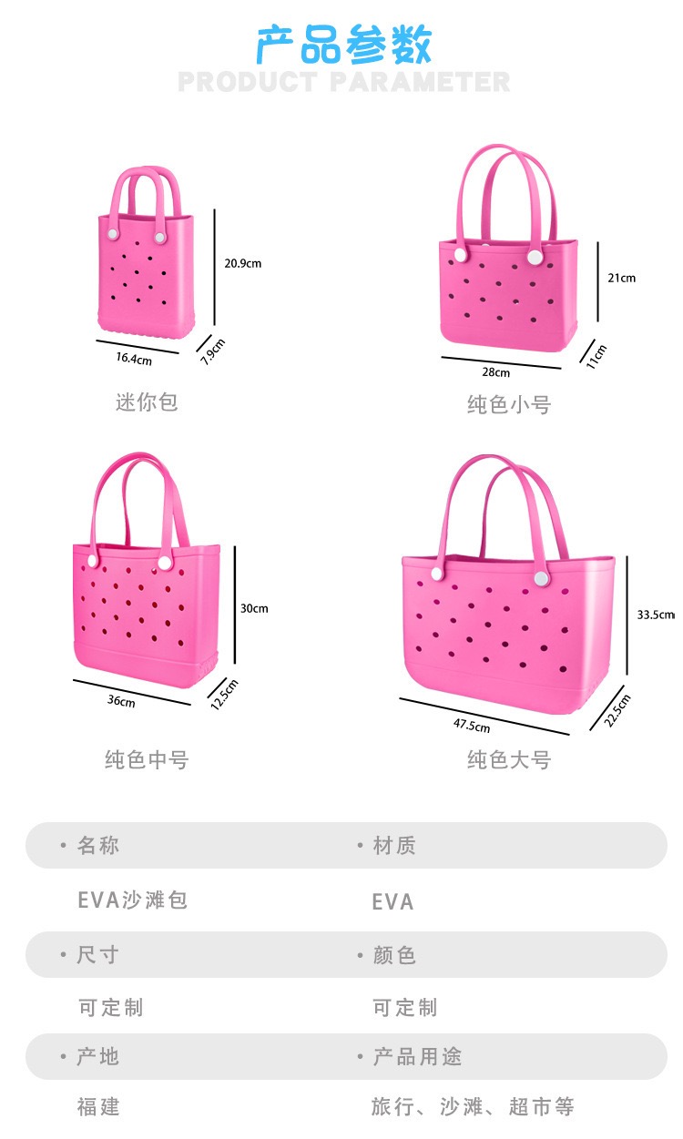 Ladies Oversized Rubber Beach  - огляд і ціна Packaging