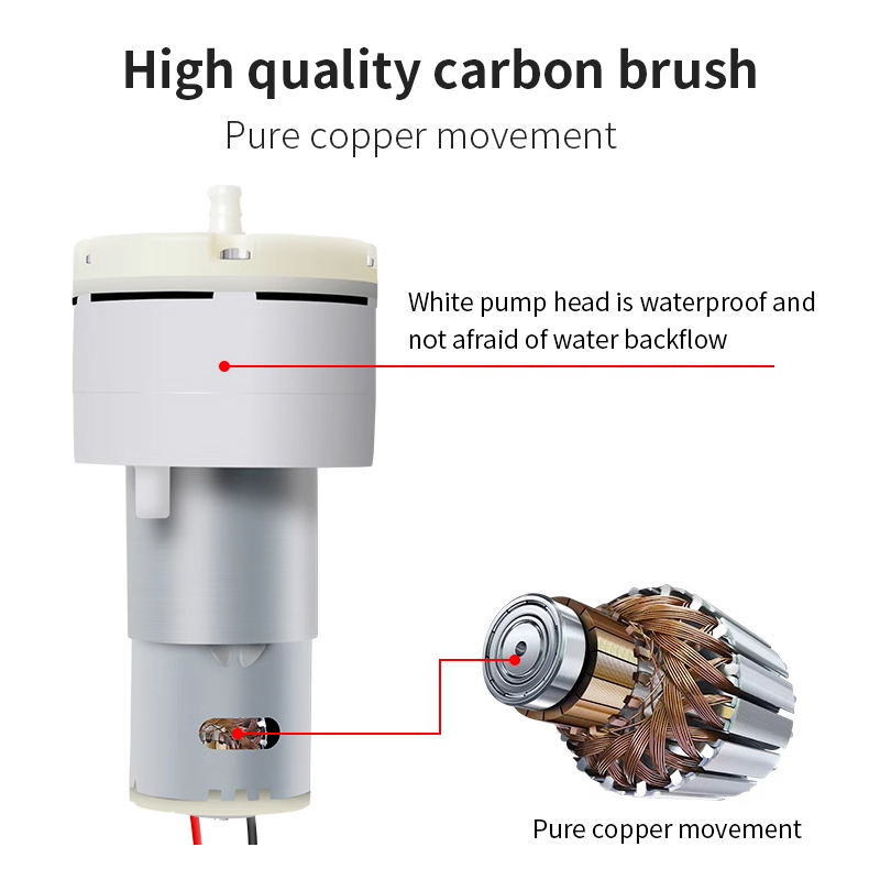 DC 12V Mini Air Pump Aquarium  - огляд і ціна Mini Peristaltic Pump 12V