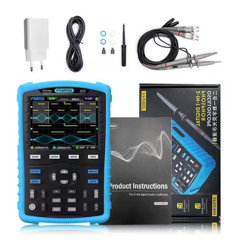 FNIRSI DPOX180H Handheld Phosp - огляд і ціна Fnirsi Digital Oscilloscope Handheld