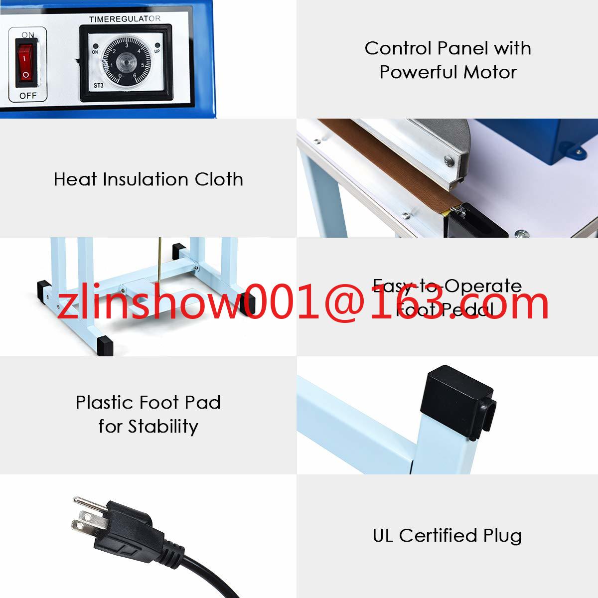 Semi-Automatic 500mm Table Typ - огляд і ціна Plastic Bag Impulse Heat Sealer