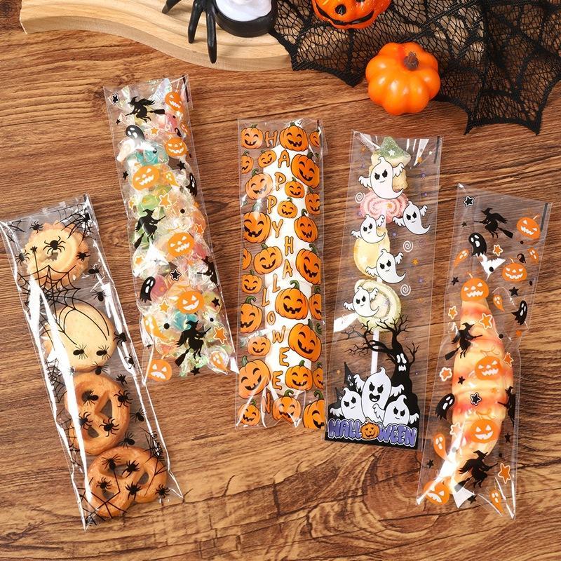 50/100Pcs Halloween Self Adhes - огляд і ціна Packaging