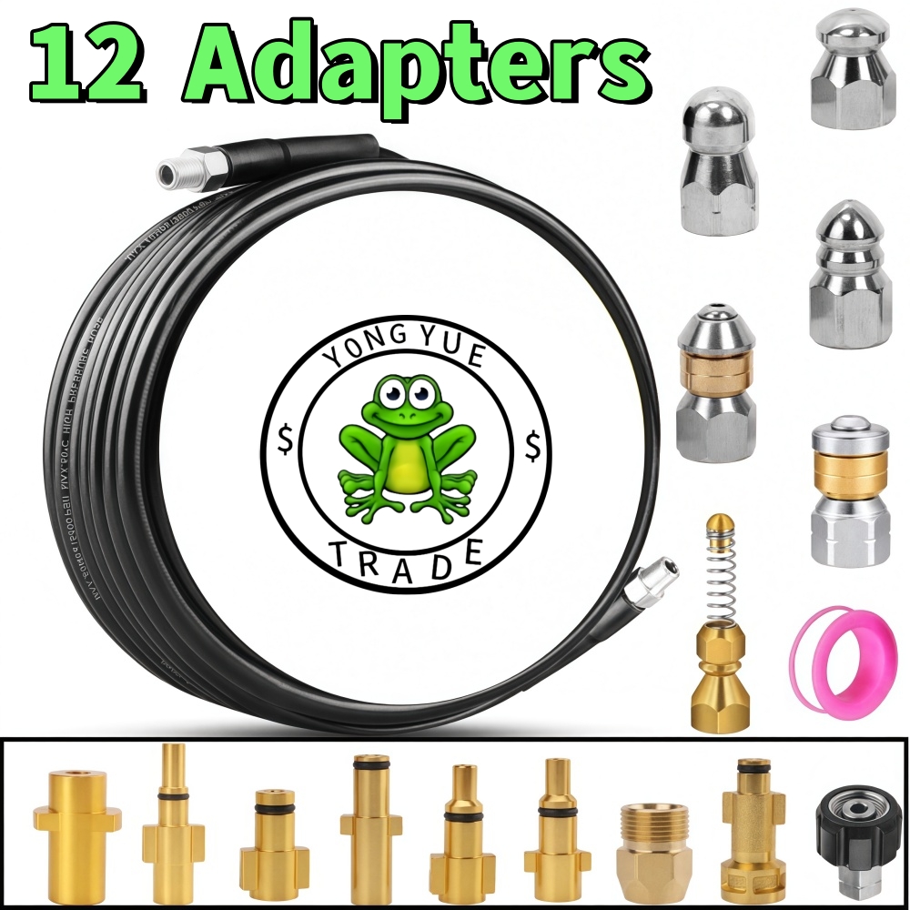 5~50m Pressure Washer Sewer Je - огляд і ціна Vacuum Chamber Kit With Pump
