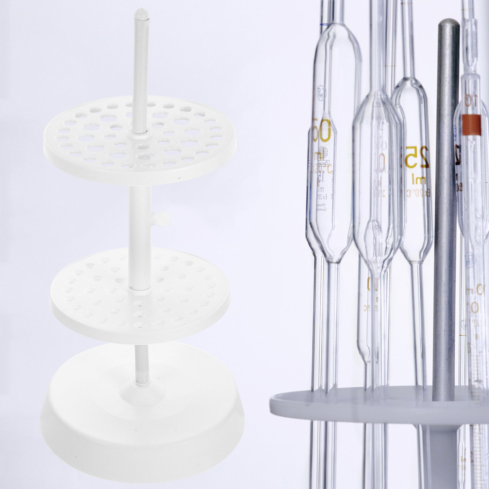 Plastic Pipette Round Stand Ho - огляд і ціна Lab Equipment