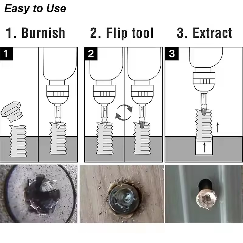 Damaged Broken Screw Extractor - огляд і ціна Industrial Tools