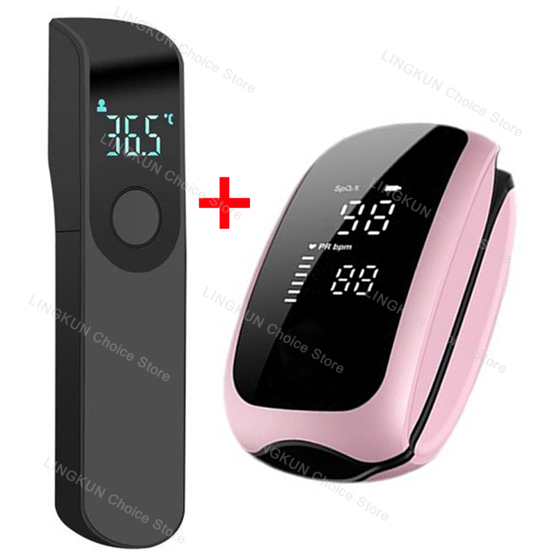 Forehead Digital Thermometer N - огляд і ціна Pulse Oximeter Fingertip Rechargeable