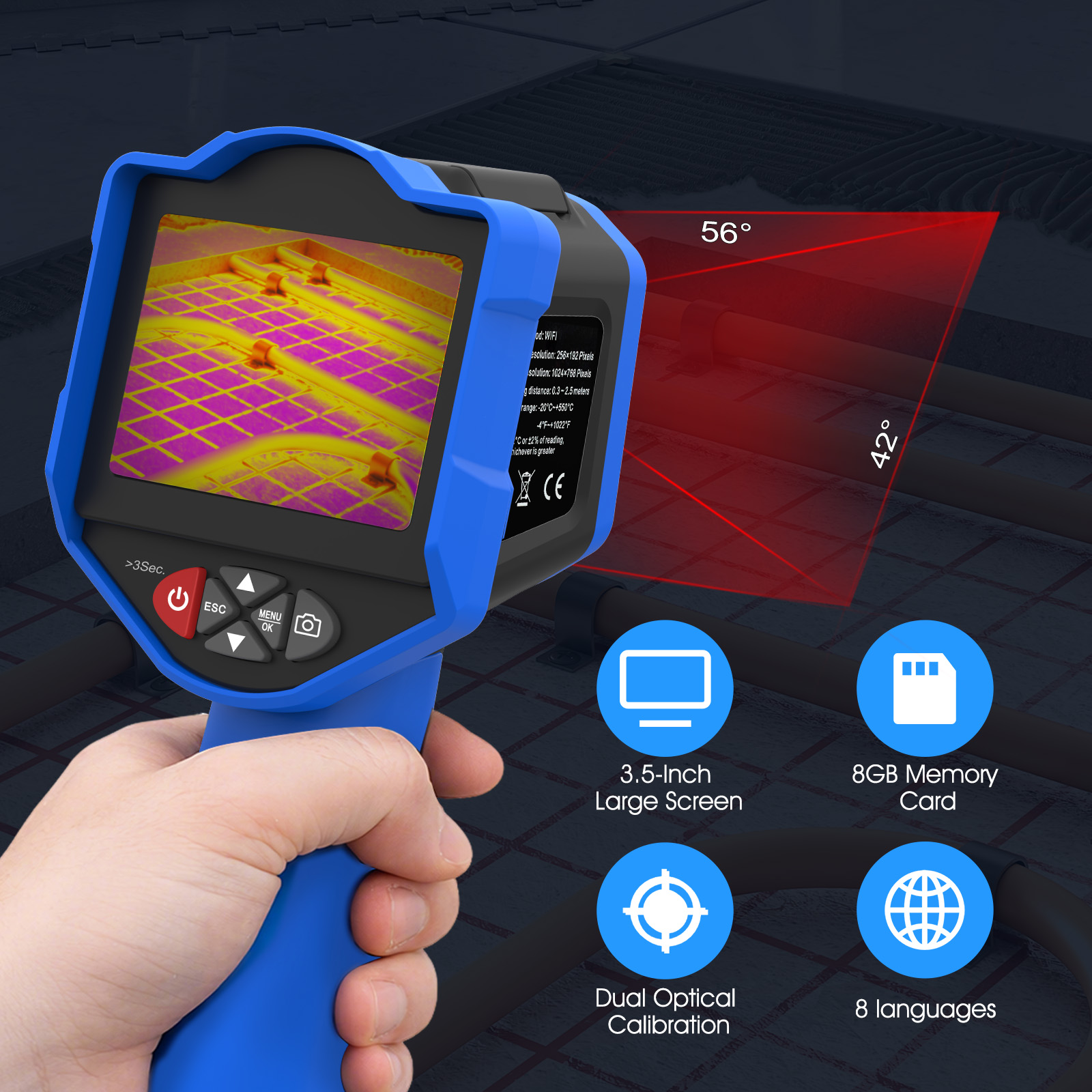 HoldPeak Thermal Imaging Camer - огляд і ціна Thermal Imaging Camera Pcb Repair